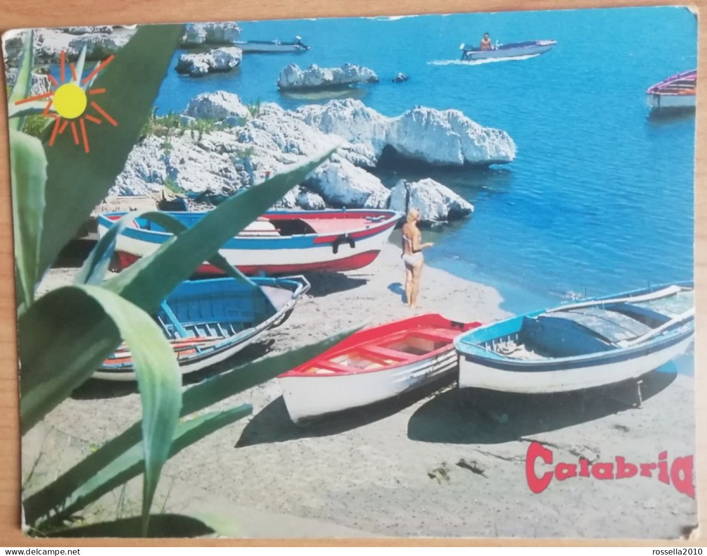 CARTOLINA 2001 ITALIA SALUTI DALLA CALABRIA CITTADELLA DEL CAPO COSENZA Italy Postcard ITALIEN Ansichtskarten - Cosenza