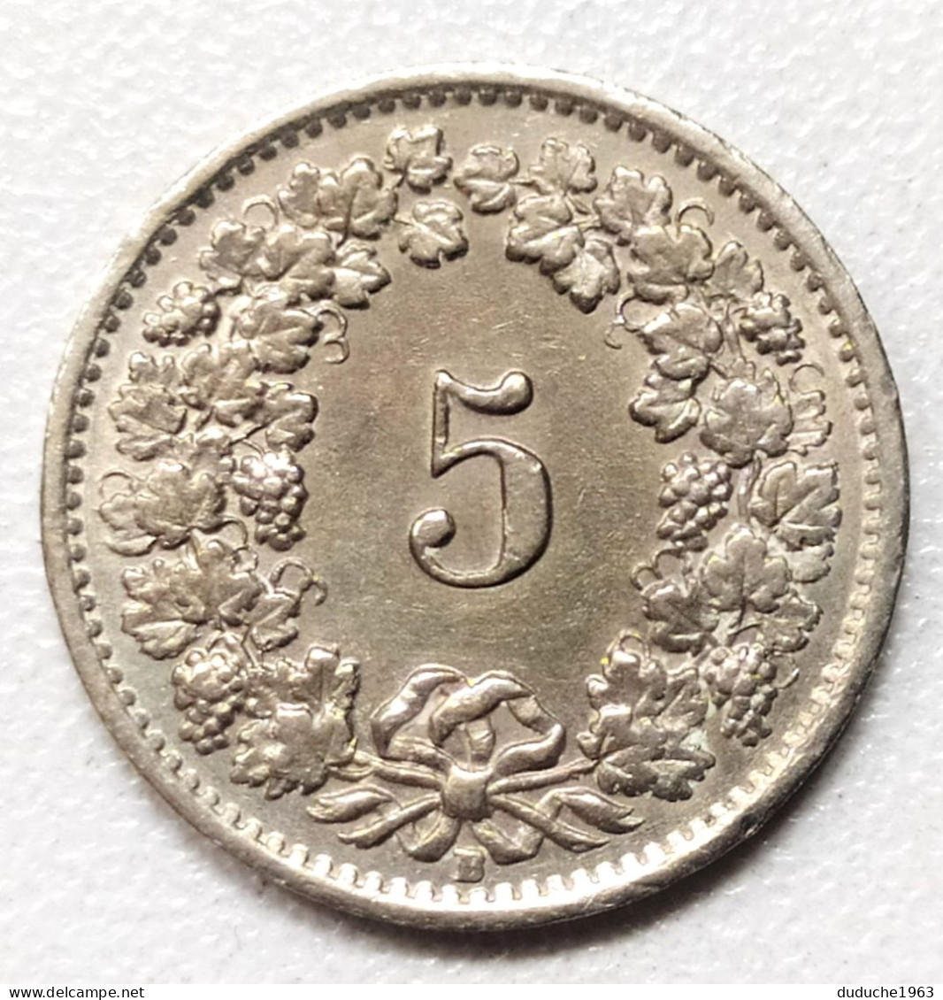 Suisse - 5 Rappen 1955 - Altri & Non Classificati