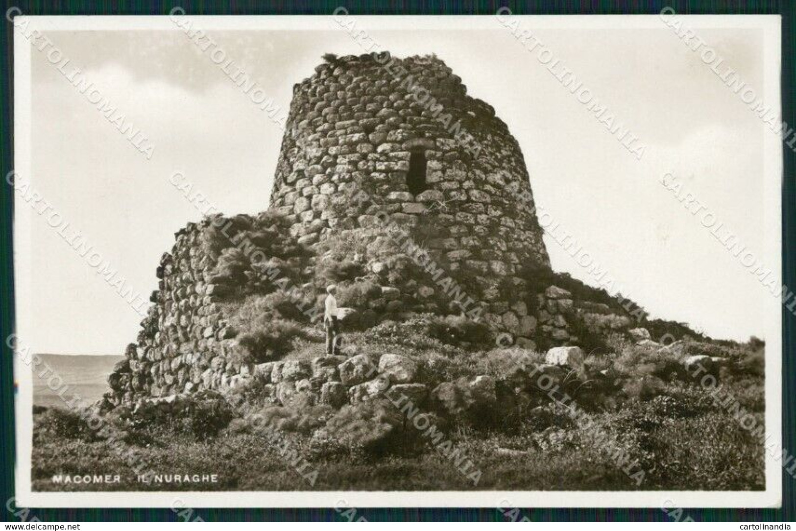 Nuoro Macomer Nuraghe ABRASA Foto Cartolina KV2170 - Nuoro