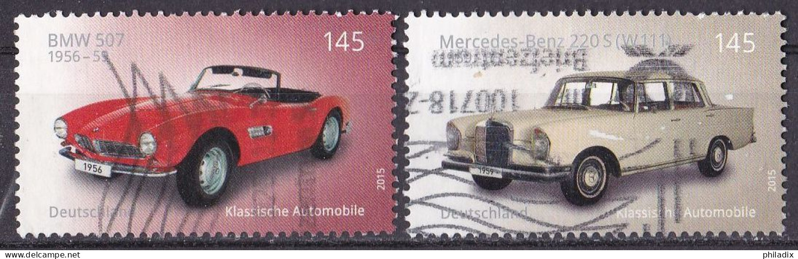 BRD 2015 Mi. Nr. 3143 - 3144 O/used (BRD1-2) - Used Stamps