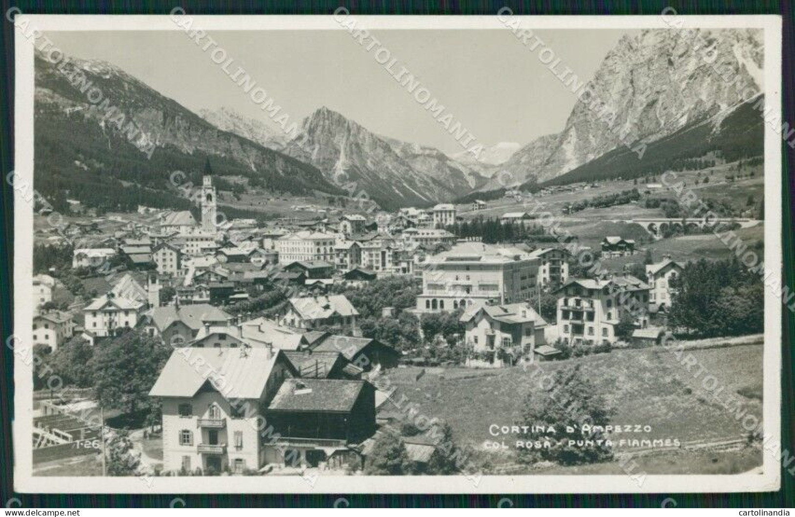 Belluno Cortina D'Ampezzo Foto Cartolina KV2164 - Belluno