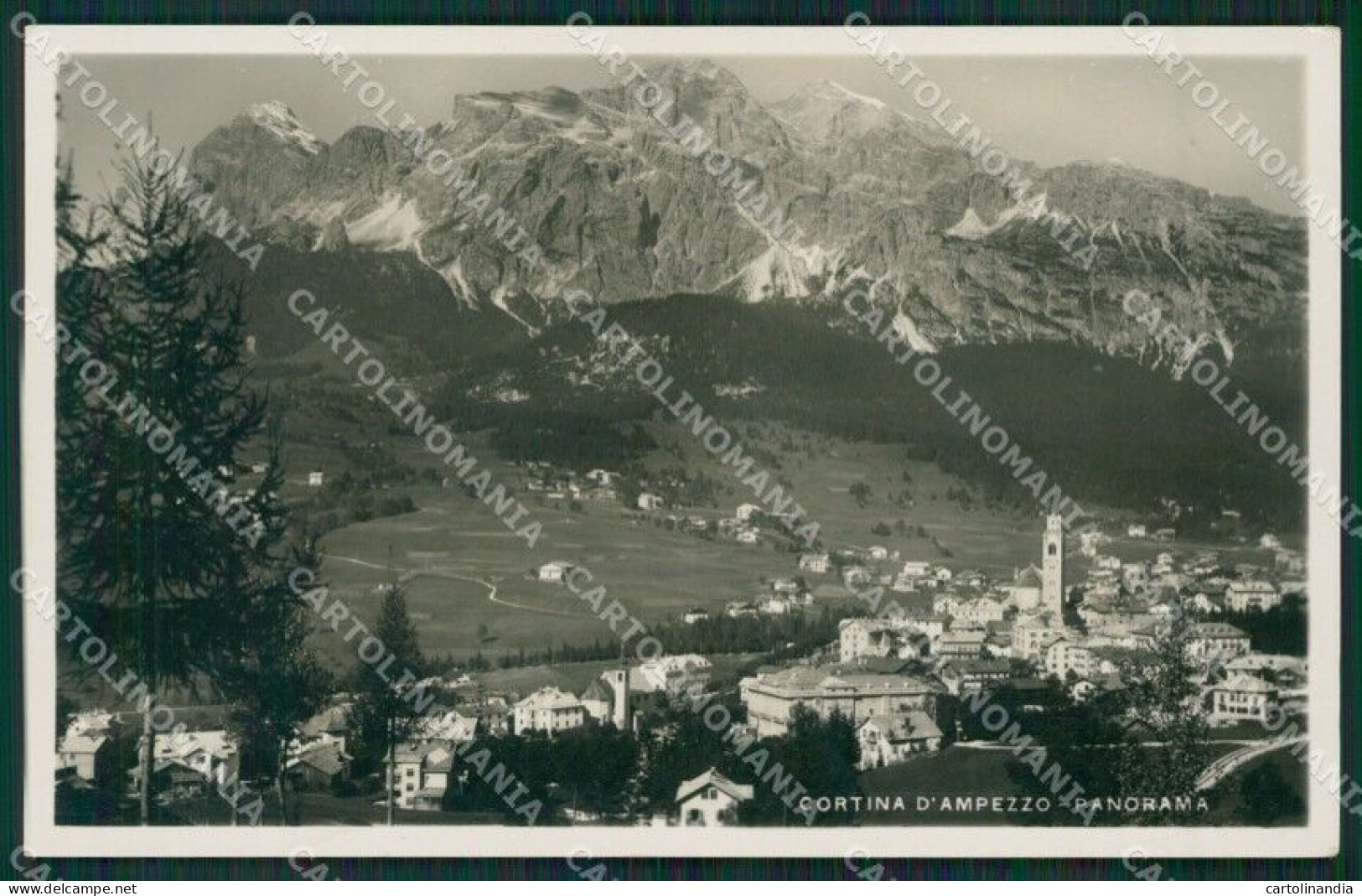 Belluno Cortina D'Ampezzo Foto Cartolina KV2130 - Belluno