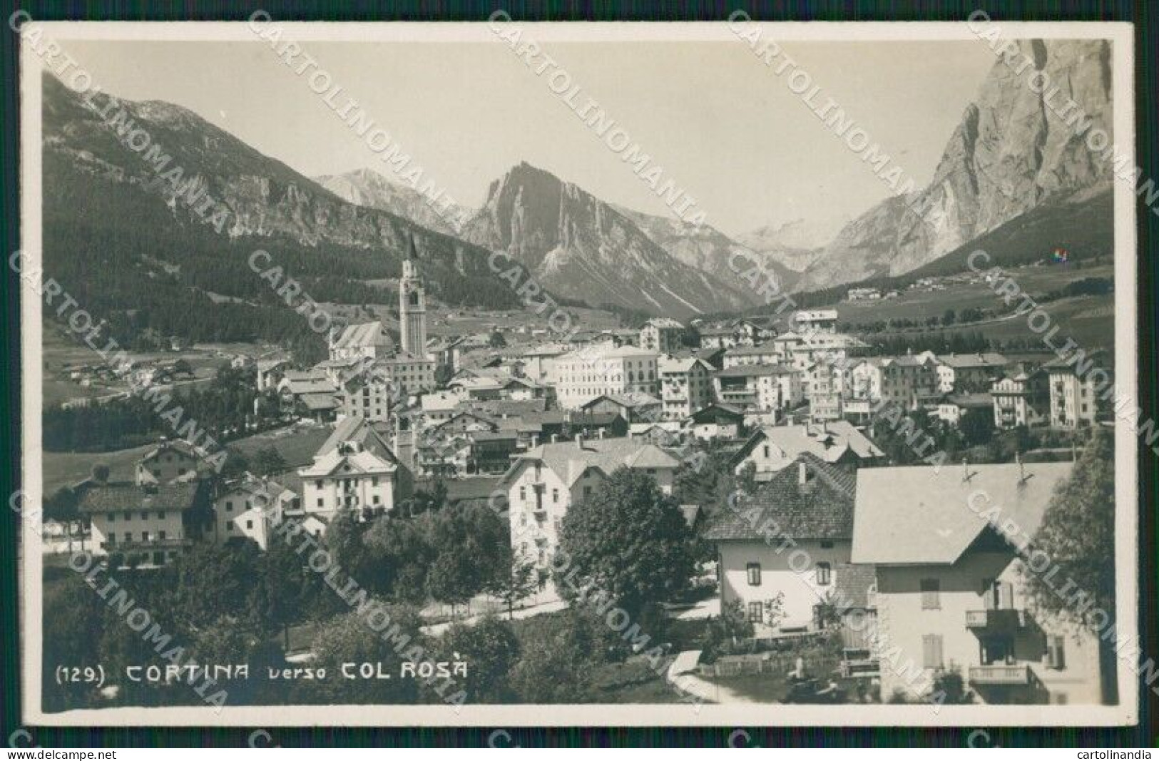 Belluno Cortina D'Ampezzo Foto Cartolina KV2132 - Belluno