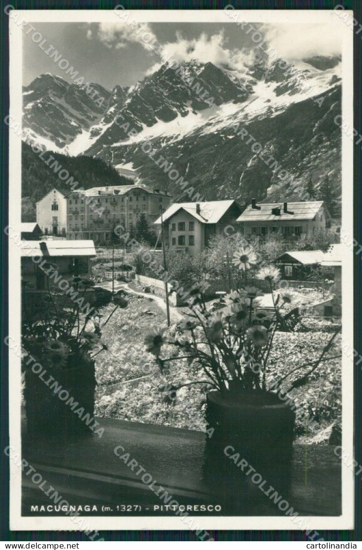 Verbania Macugnaga Foto Cartolina KV2206 - Verbania