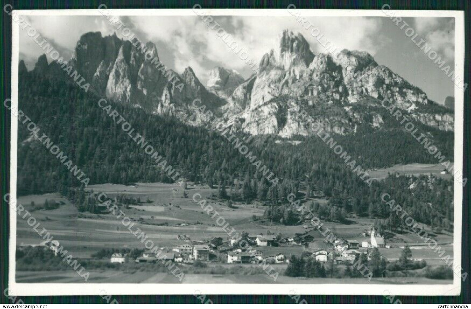 Trento Pozza Di Fassa Pera Di Foto Cartolina KV2201 - Trento