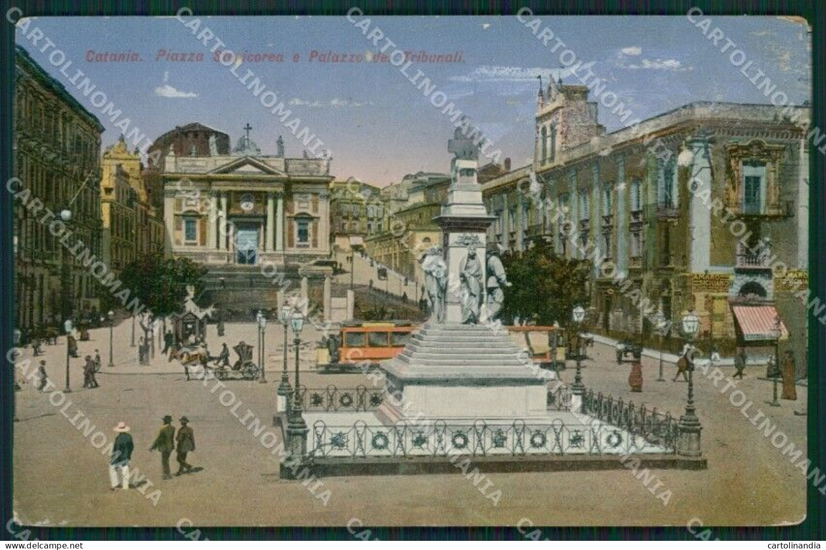Catania Città ABRASA COLLA Foto Cartolina KV2251 - Catania
