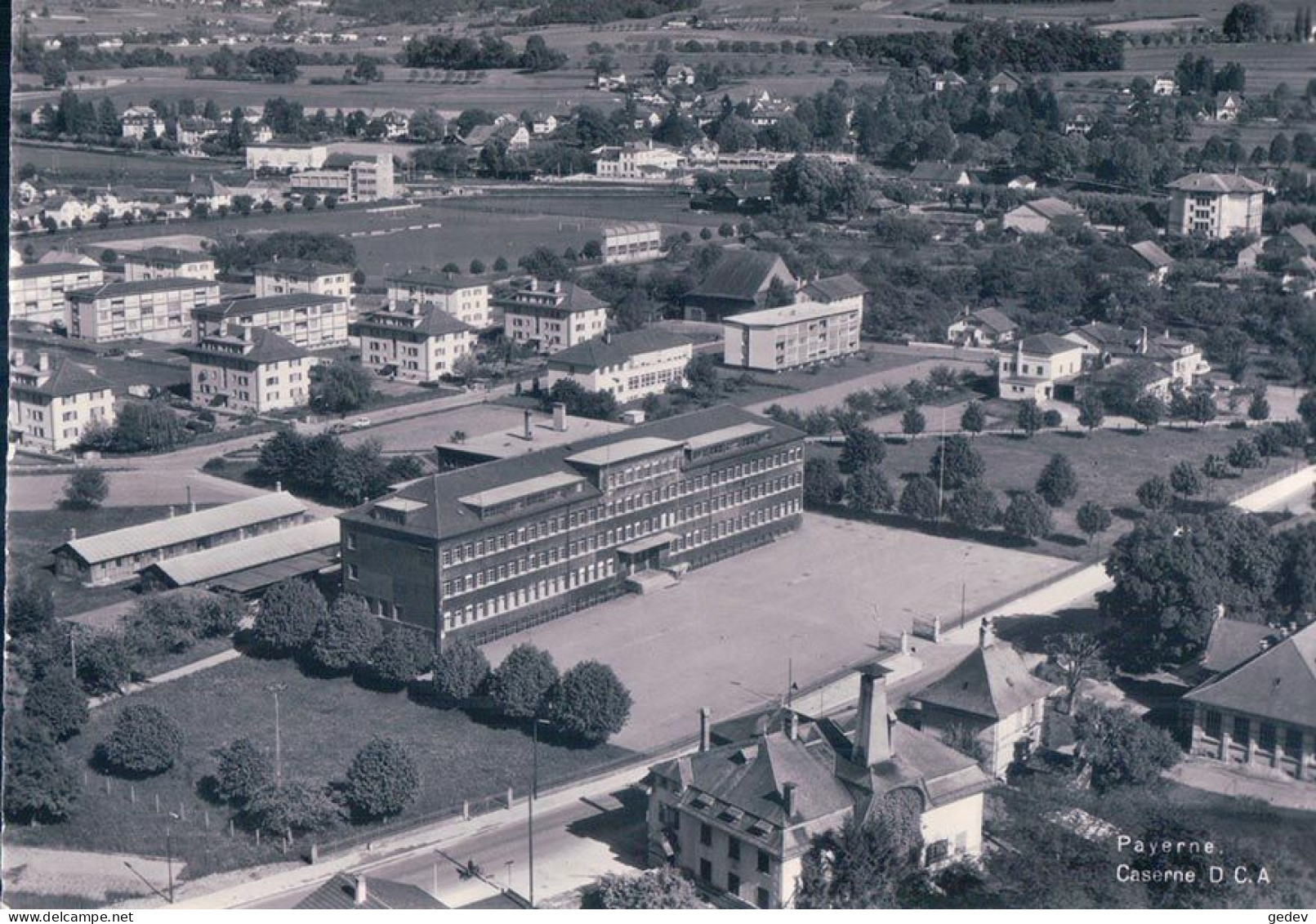 Armée Suisse, Payerne, Caserne DCA (3087) 10x15 - Barracks