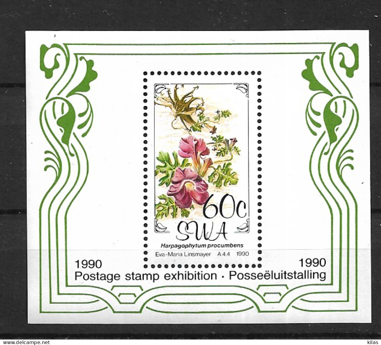 SOUTH WEST AFRICA 1990 FLOWERS MNH - Otros & Sin Clasificación