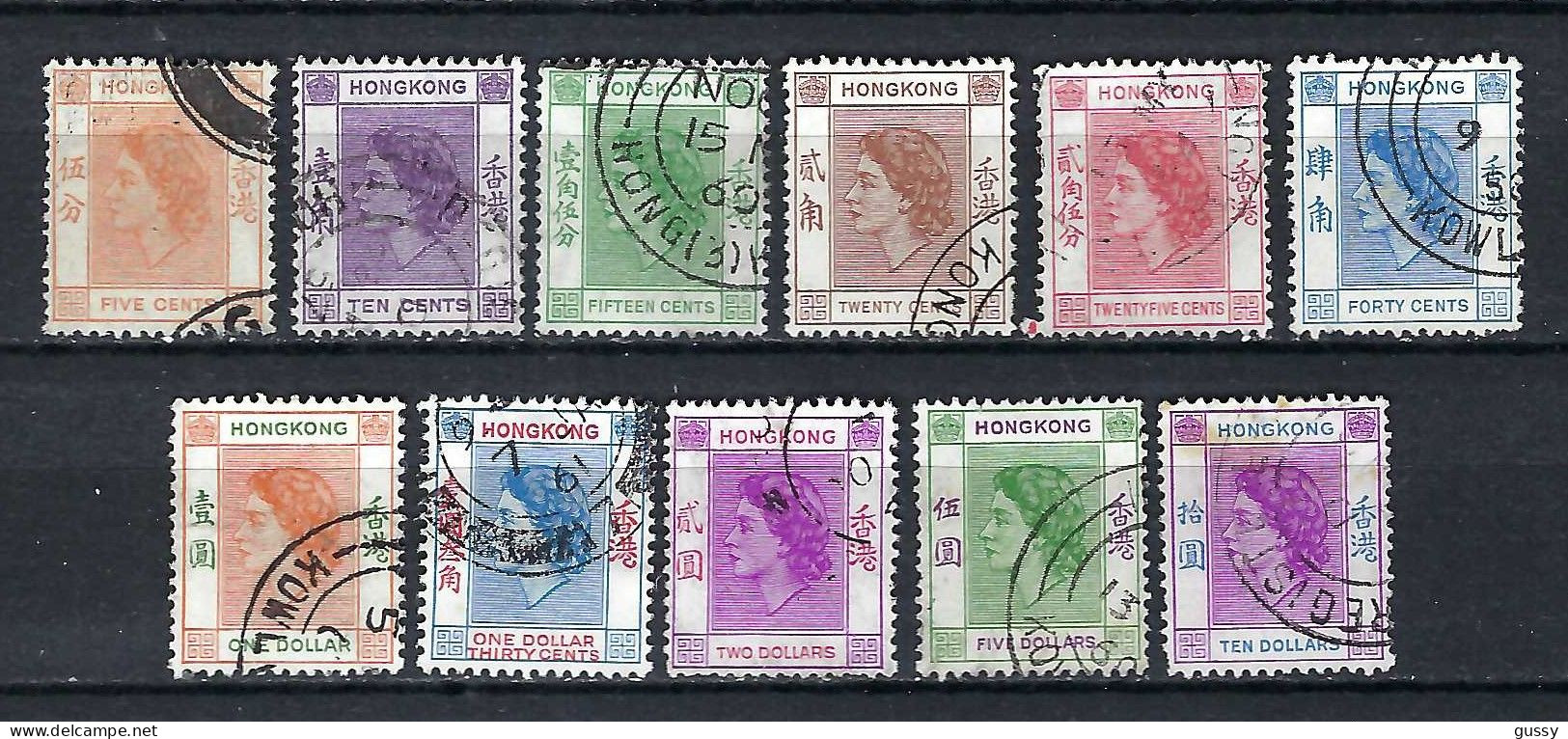 HONG KONG Ca.1953-70: Lot D' Obl. - Used Stamps