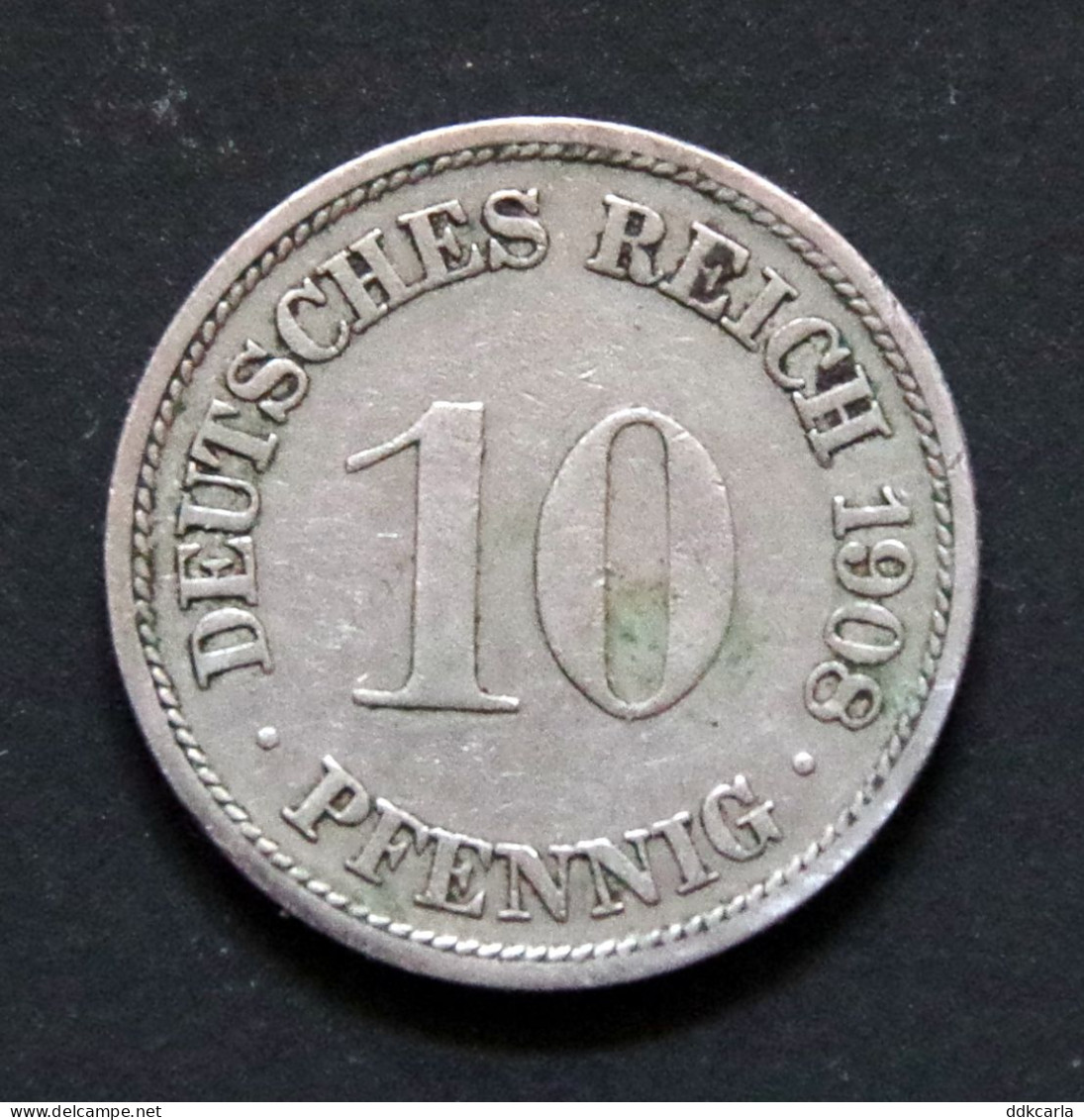 10 Pfennig 1908 F Deutsches Reich - 10 Pfennig