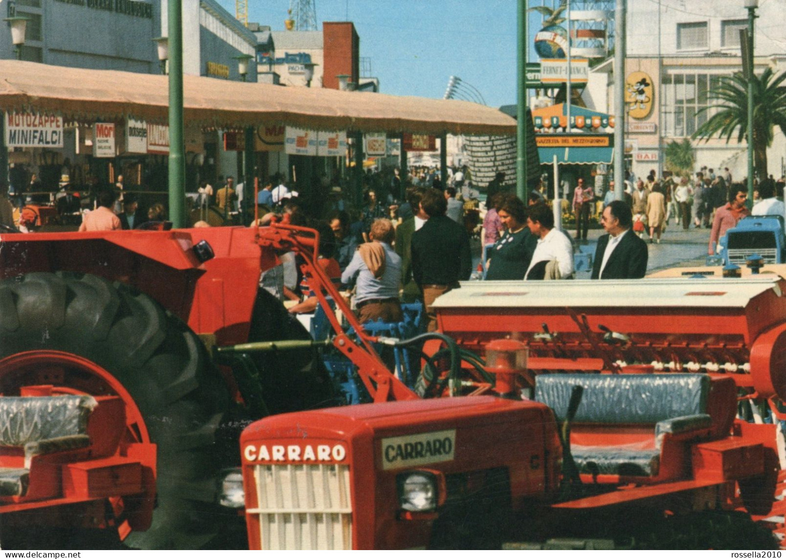 CARTOLINA ITALIA BARI FIERA DEL LEFANTE AGRI-LEVANTE SALONE INTERNAZ AGRICOLTURA Italy Postcard ITALIEN Ansichtskarten - Expositions