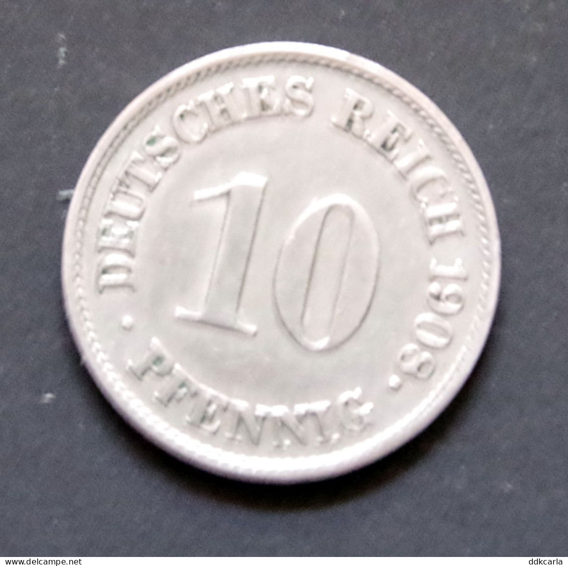 10 Pfennig 1908 J Deutsches Reich - 10 Pfennig