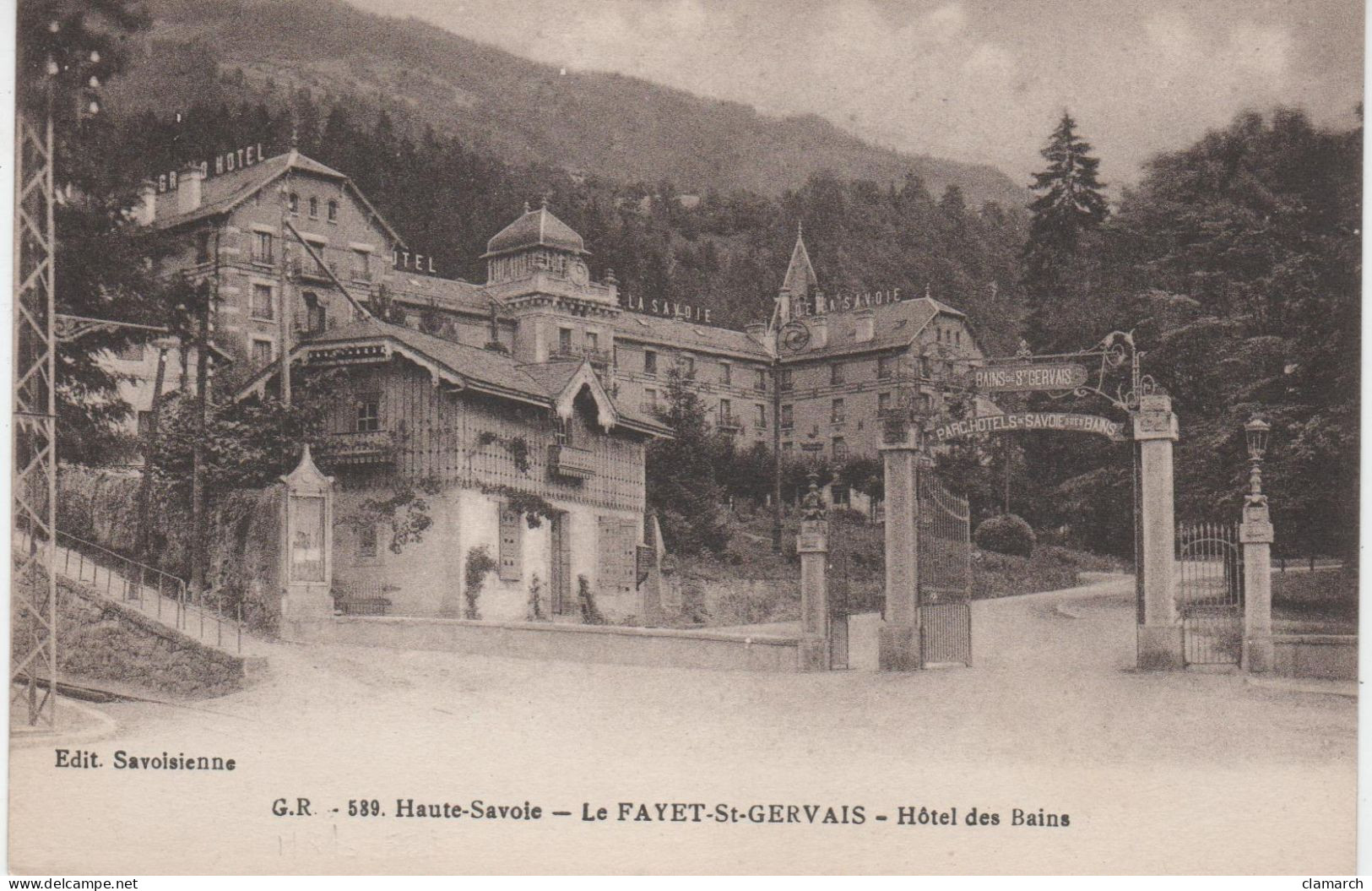 HTE SAVOIE-Le Fayet-Saint Gervais-Hôtel Des Bains - GR 569 - Saint-Gervais-les-Bains