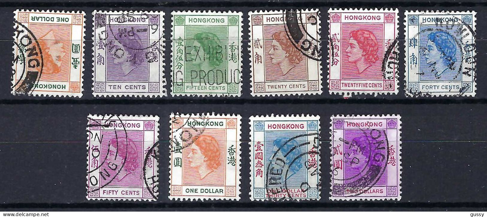 HONG KONG Ca.1953-70: Lot D' Obl. - Used Stamps