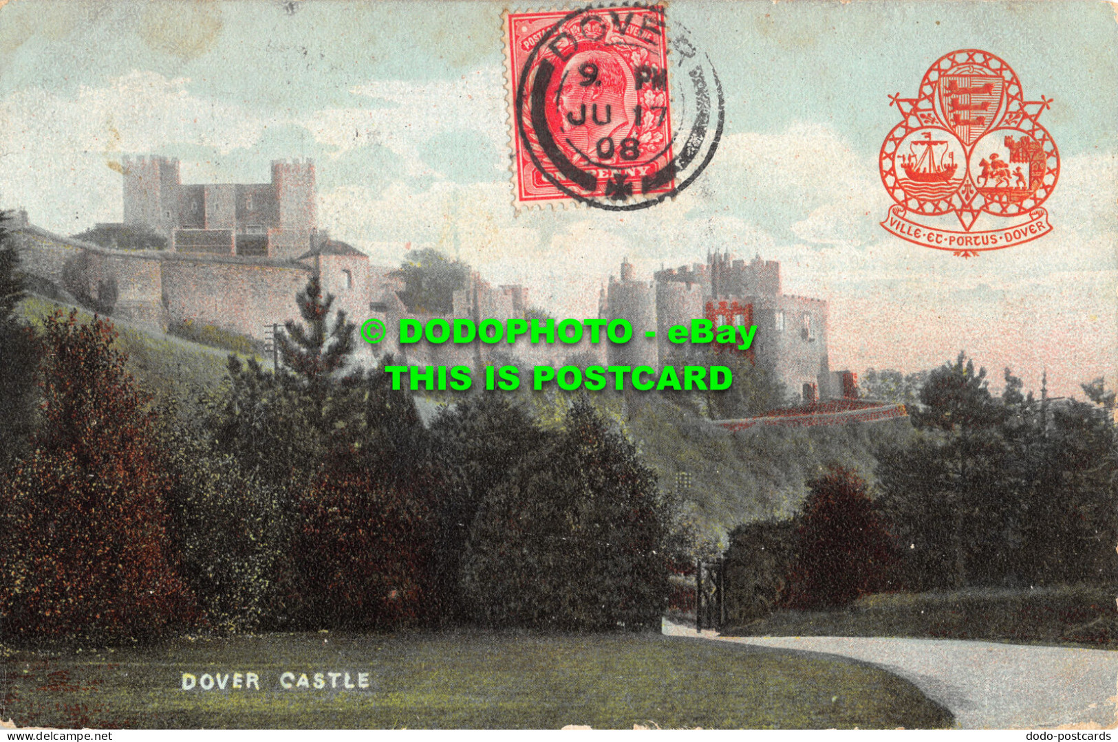 R477113 Dover Castle. The London View. 1908 - Andere & Zonder Classificatie