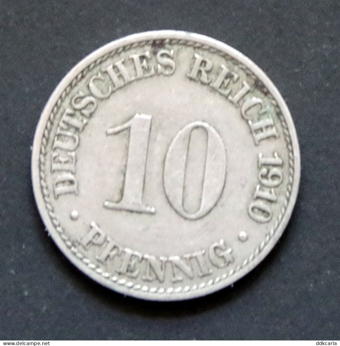 10 Pfennig 1910 A Deutsches Reich - 10 Pfennig