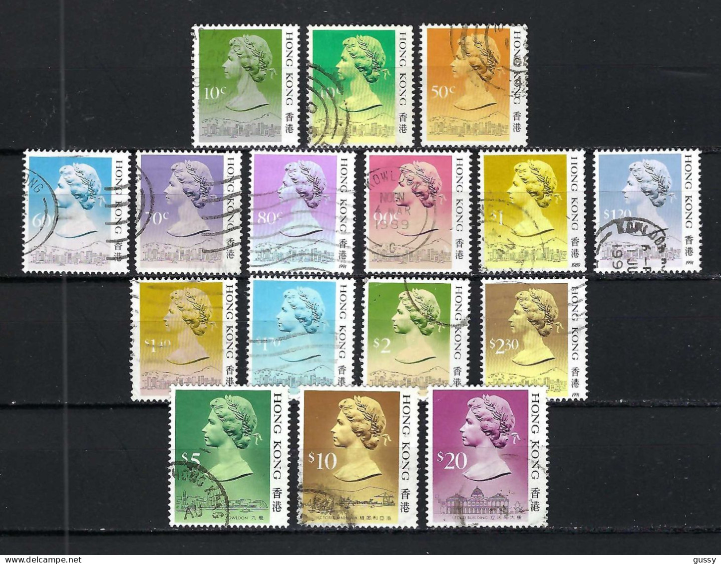 HONG KONG Ca.1953-70: Lot D' Obl. - Used Stamps