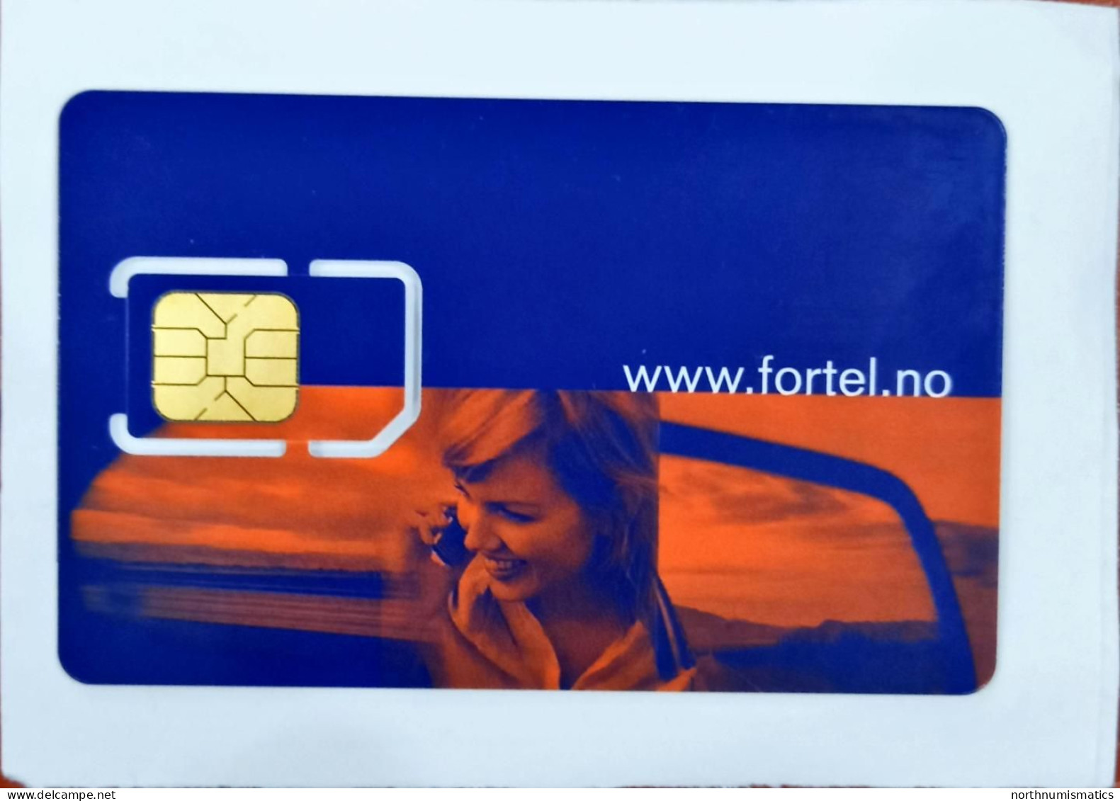 Norway Fortel Gsm  Original Chip Sim Card - Sammlungen