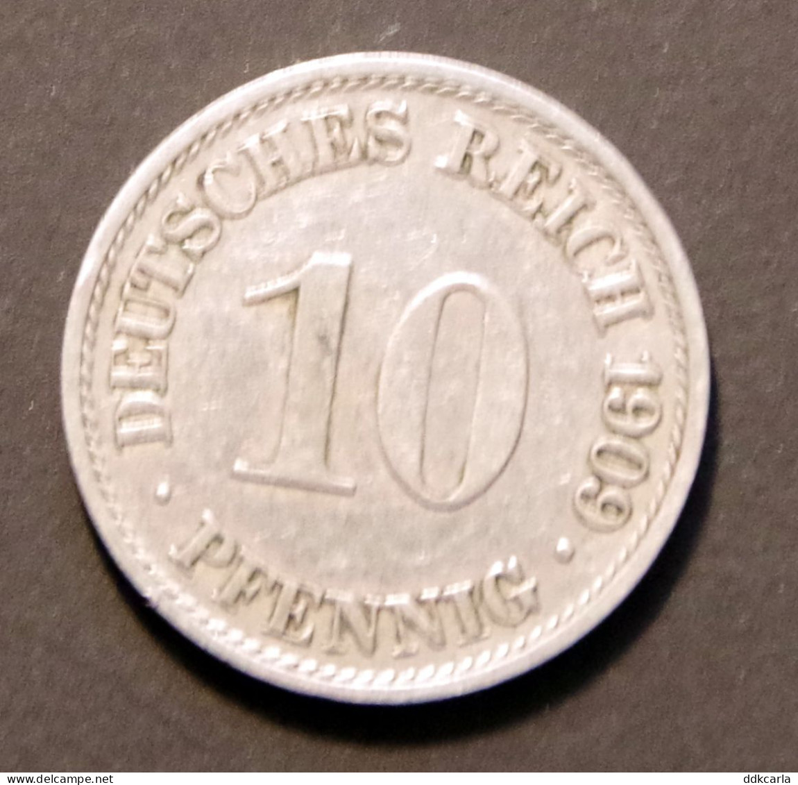 10 Pfennig 1909 A Deutsches Reich - 10 Pfennig