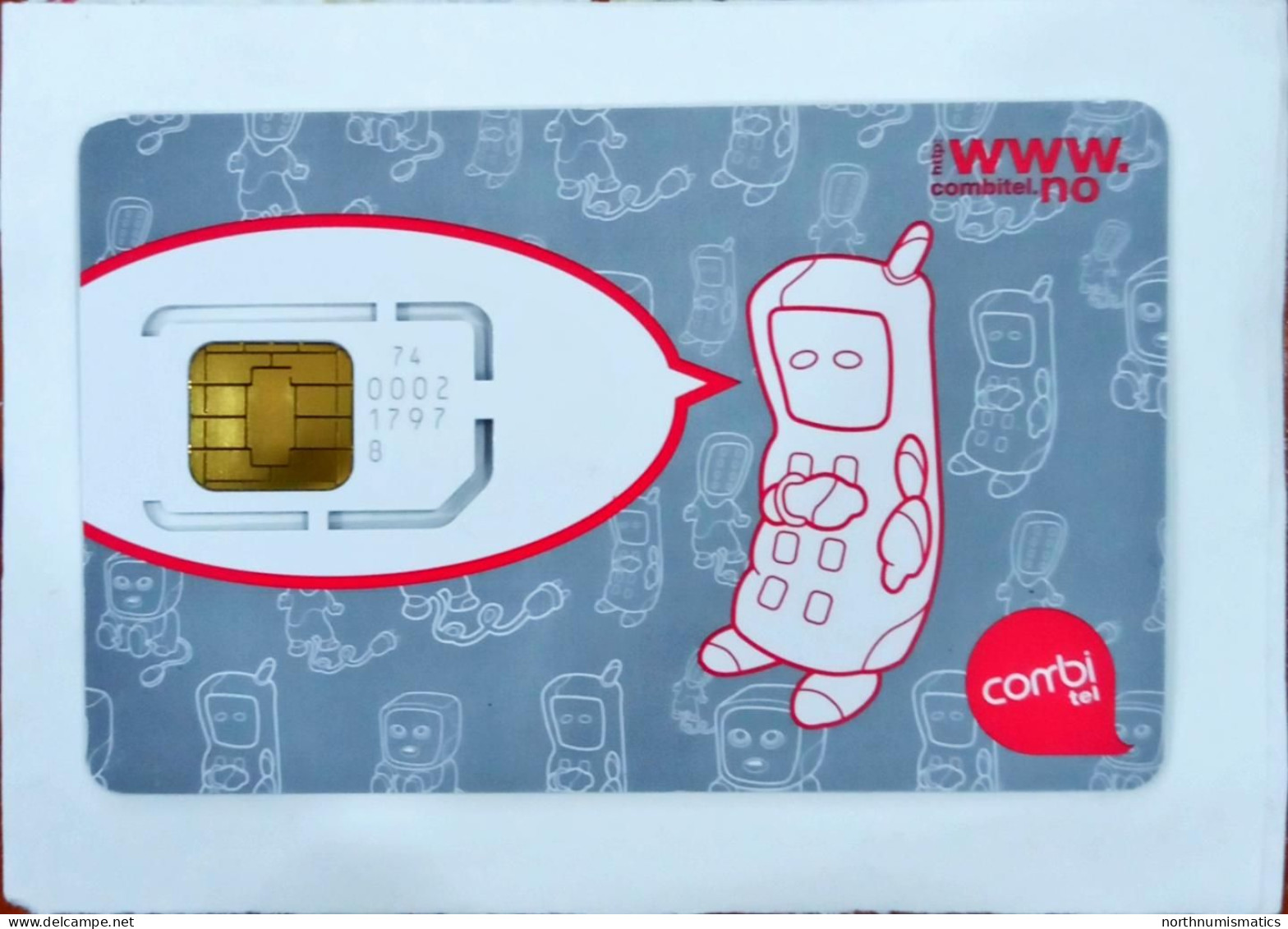 Norway Combitel Gsm  Original Chip Sim Card - Collections