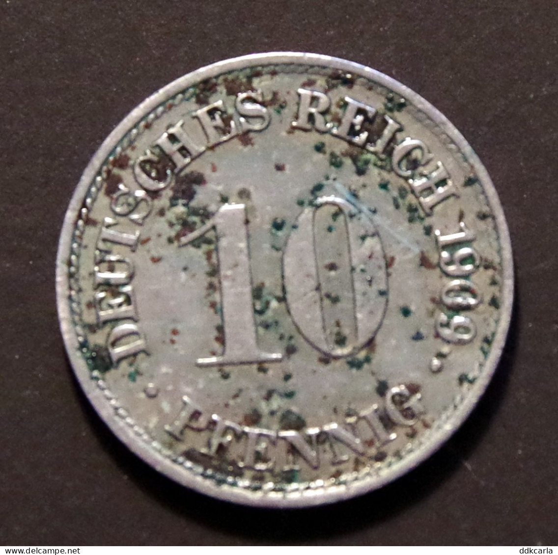 10 Pfennig 1909 D Deutsches Reich - 10 Pfennig