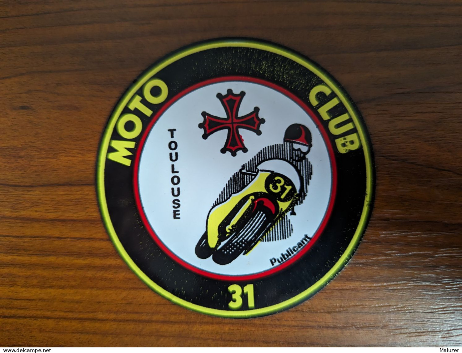 AUTOCOLLANT MOTO CLUB – TOULOUSE 31 HAUTE-GARONNE - SPORT - Stickers