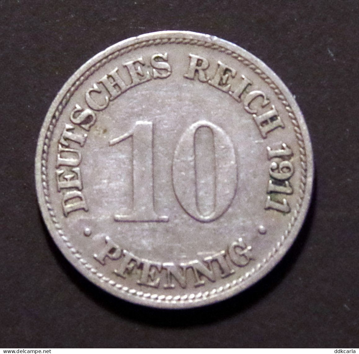 10 Pfennig 1911 G Deutsches Reich - 10 Pfennig