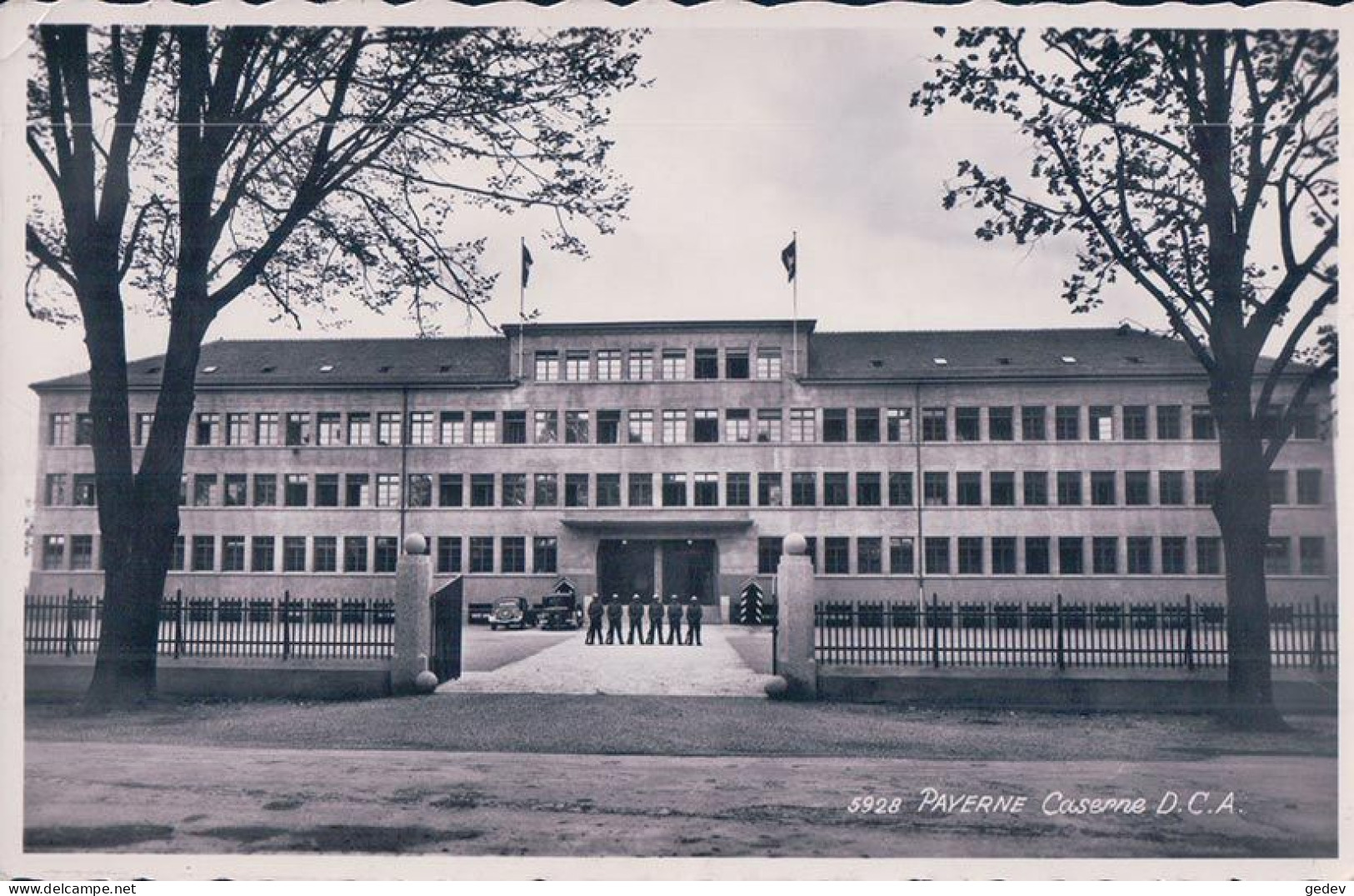 Armée Suisse, Payerne VD, Caserne DCA (5928) - Barracks