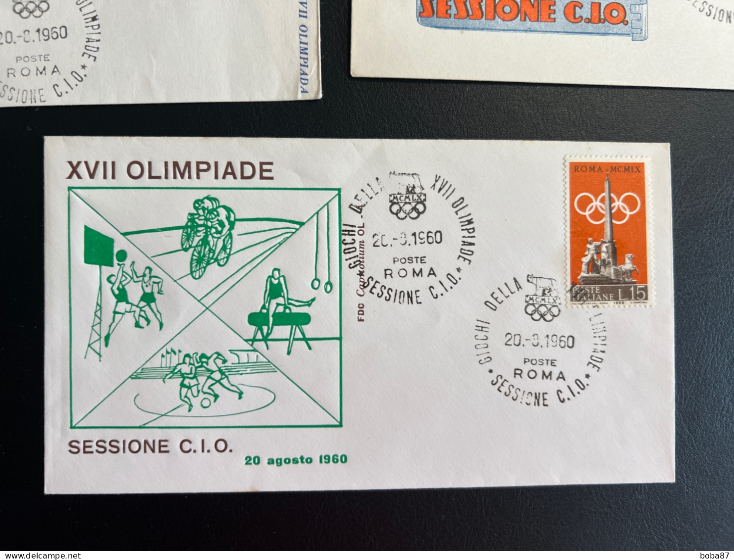 1960 ROMA  IOC INTERNATIONAL OLYMPIC COMMITTEE SESSION - Autres & Non Classés