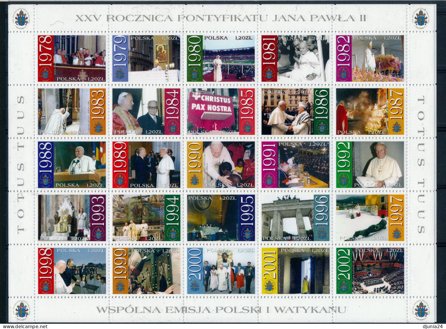 POLEN / POLAND / POLSKA  -  Posten / Lot  =  304 Zloty   ** / MNH  -  Alles Postgültig - Altri & Non Classificati