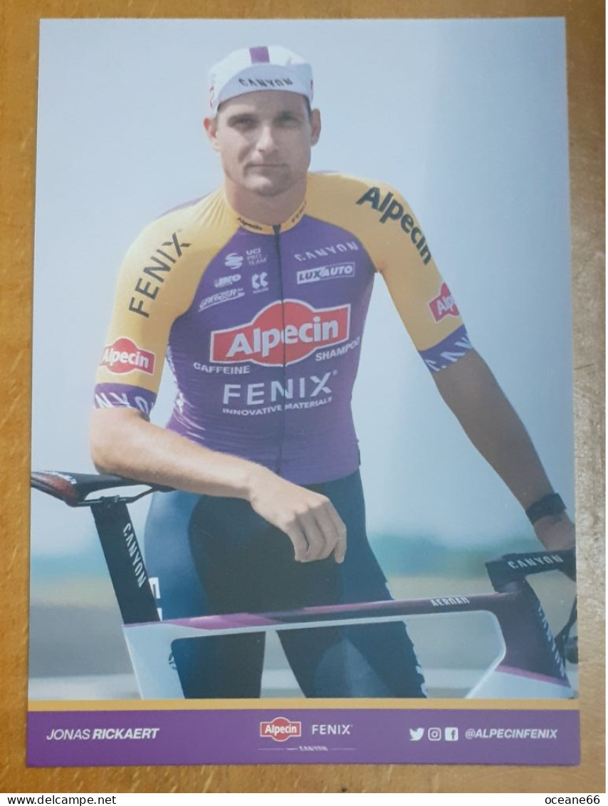 Jonas Rickaert Alpecin Fenix - Cyclisme