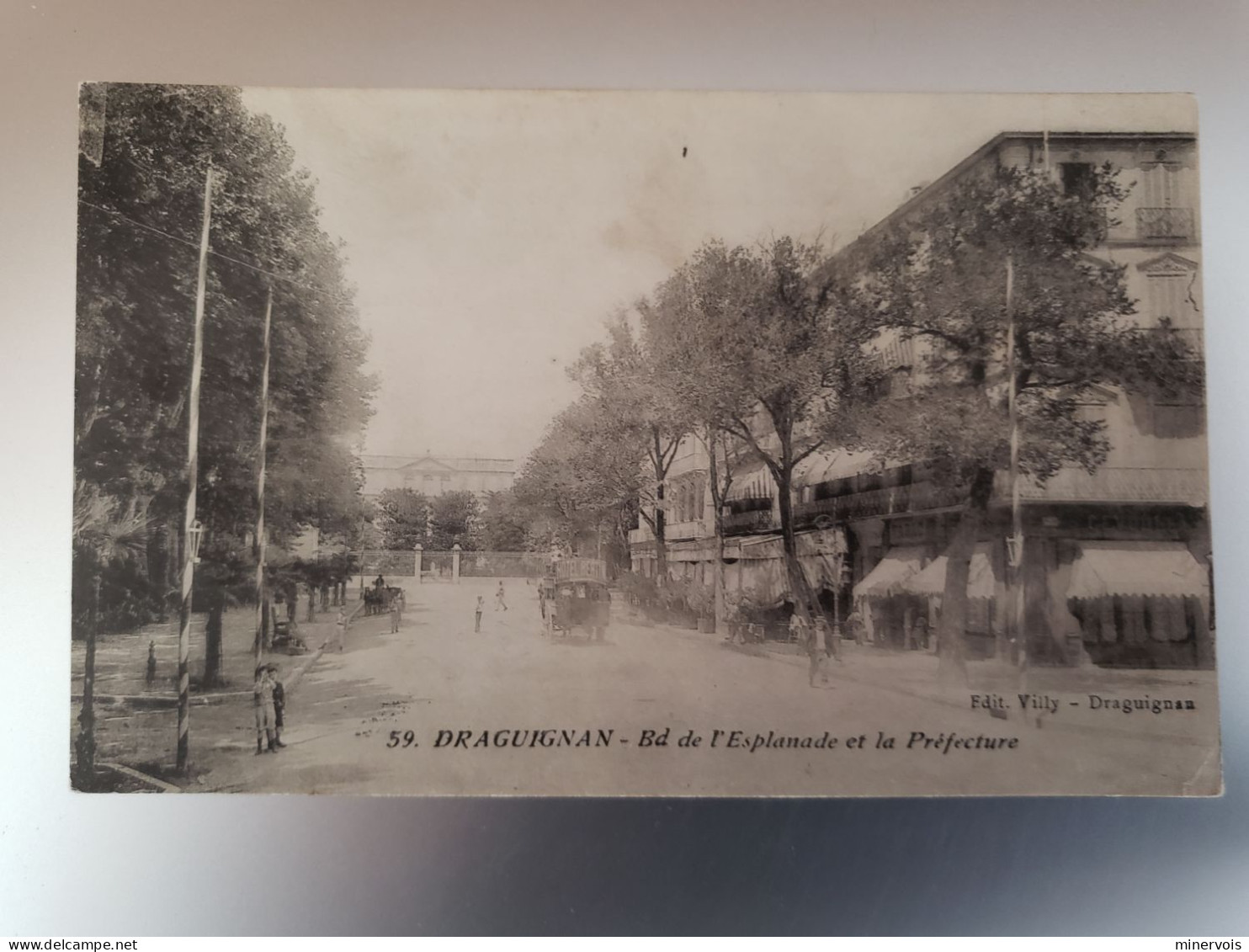 Draguignan - Boulevard De L'esplanade Et La Prefecture - Draguignan