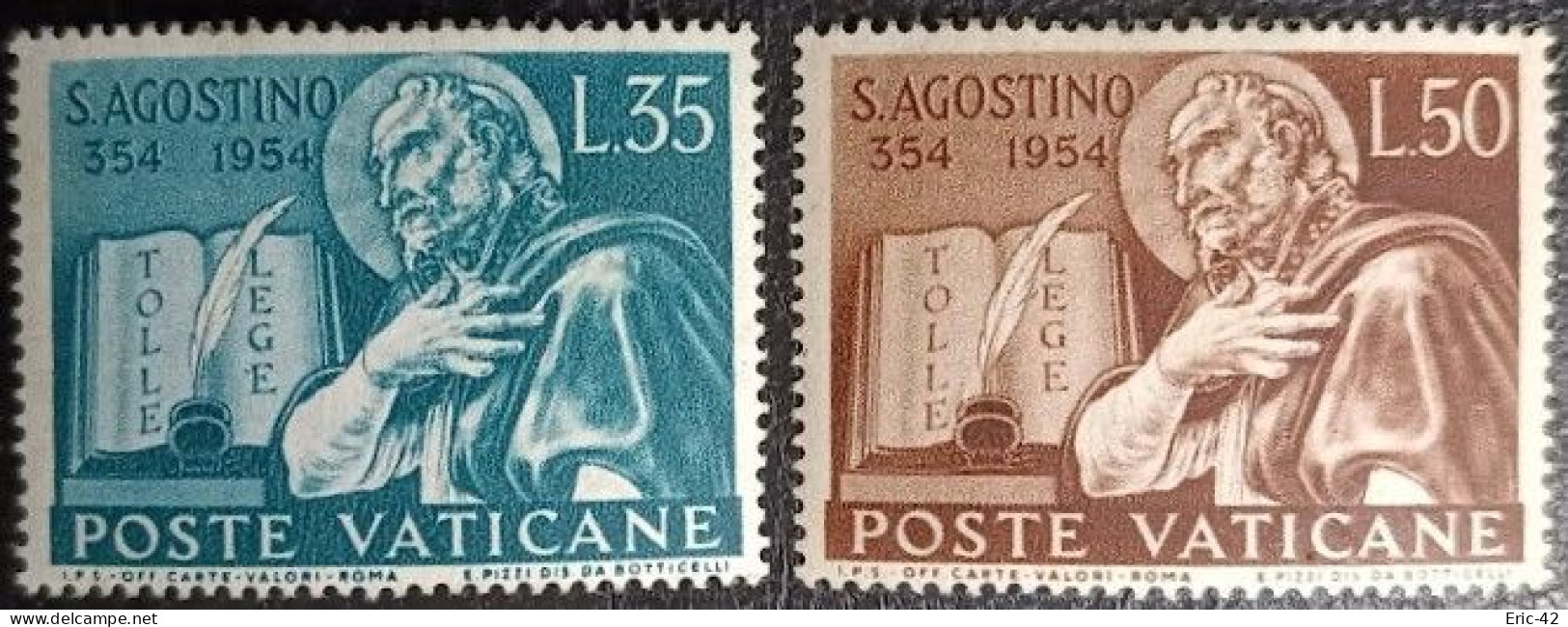 VATICAN. Y&T N°205/206. Neuf*. MH... - Unused Stamps