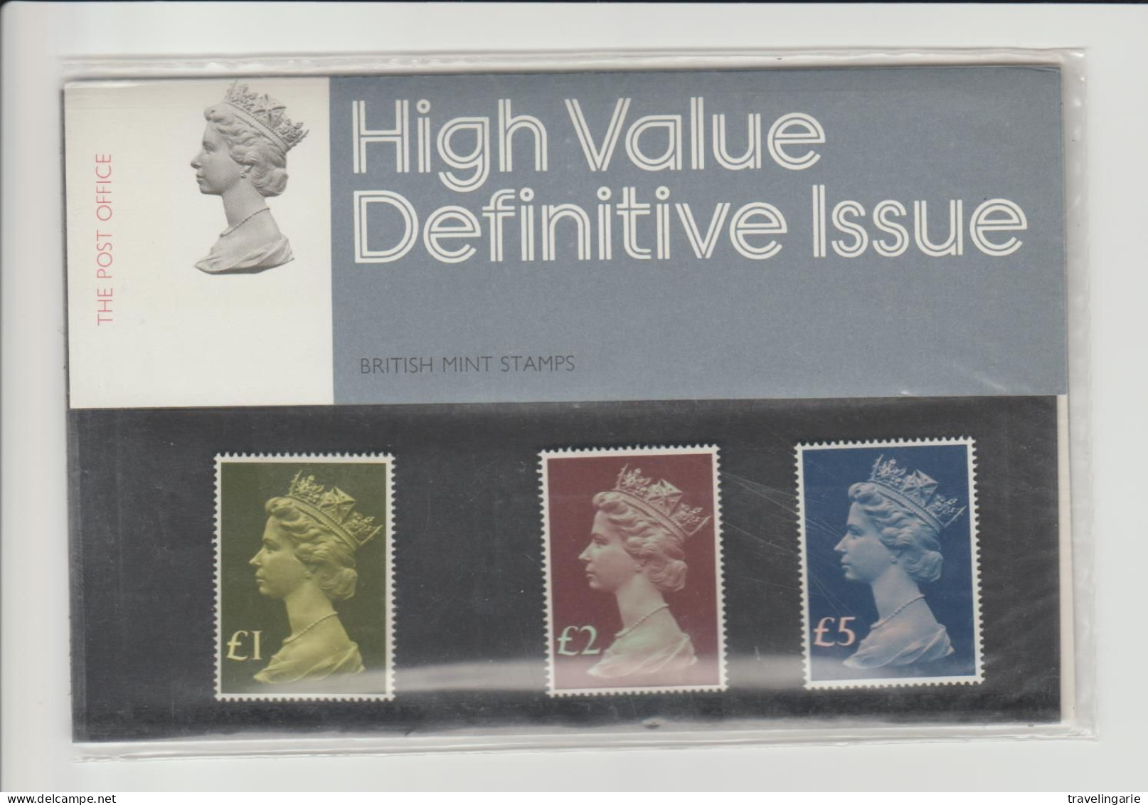 Great Britain 1977 Machin High Value Presentation Pack No. 91 MNH ** - Presentation Packs