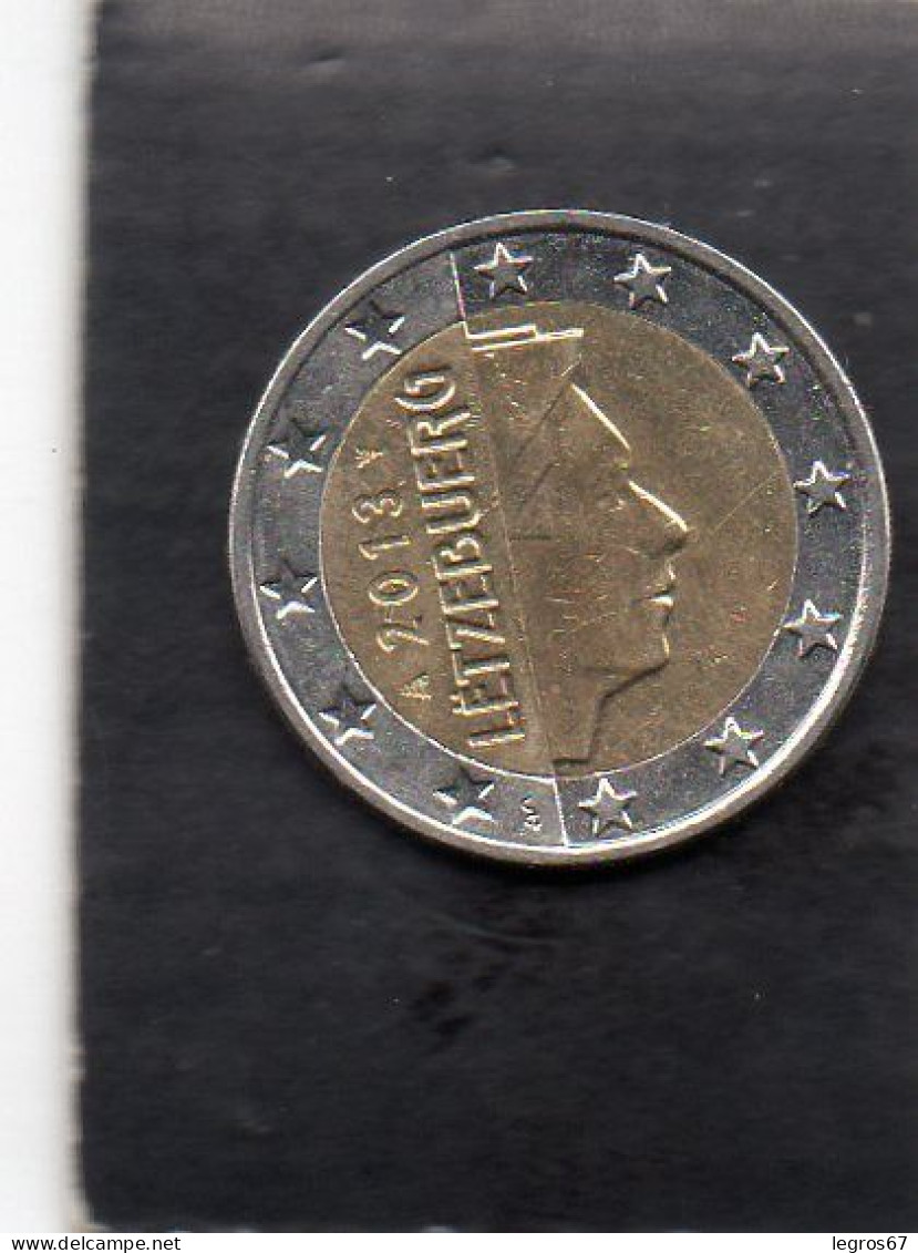 PIECE DE 2 EURO LUXEMBOURG 2013 - TYPE B - Luxembourg