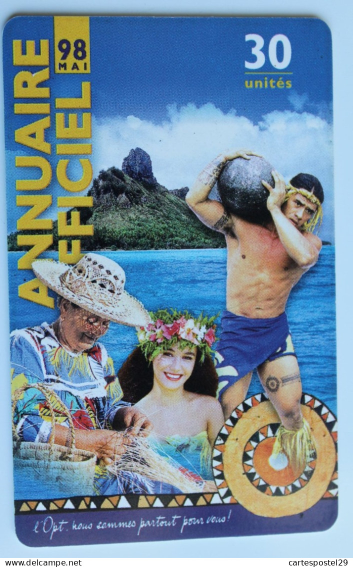 TELECARTE POLYNESIE FRANCAISE - Frans-Polynesië