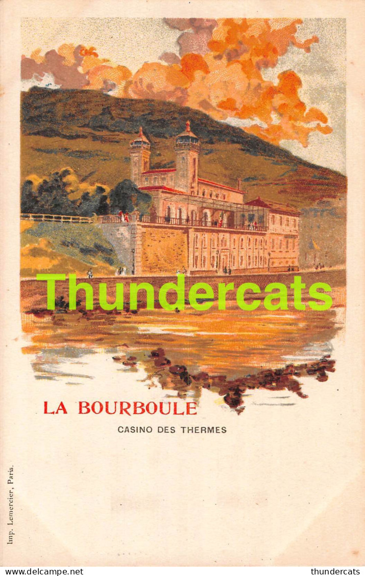 CPA 63 LA BOURBOULE CASINO DES THERMES  - La Bourboule