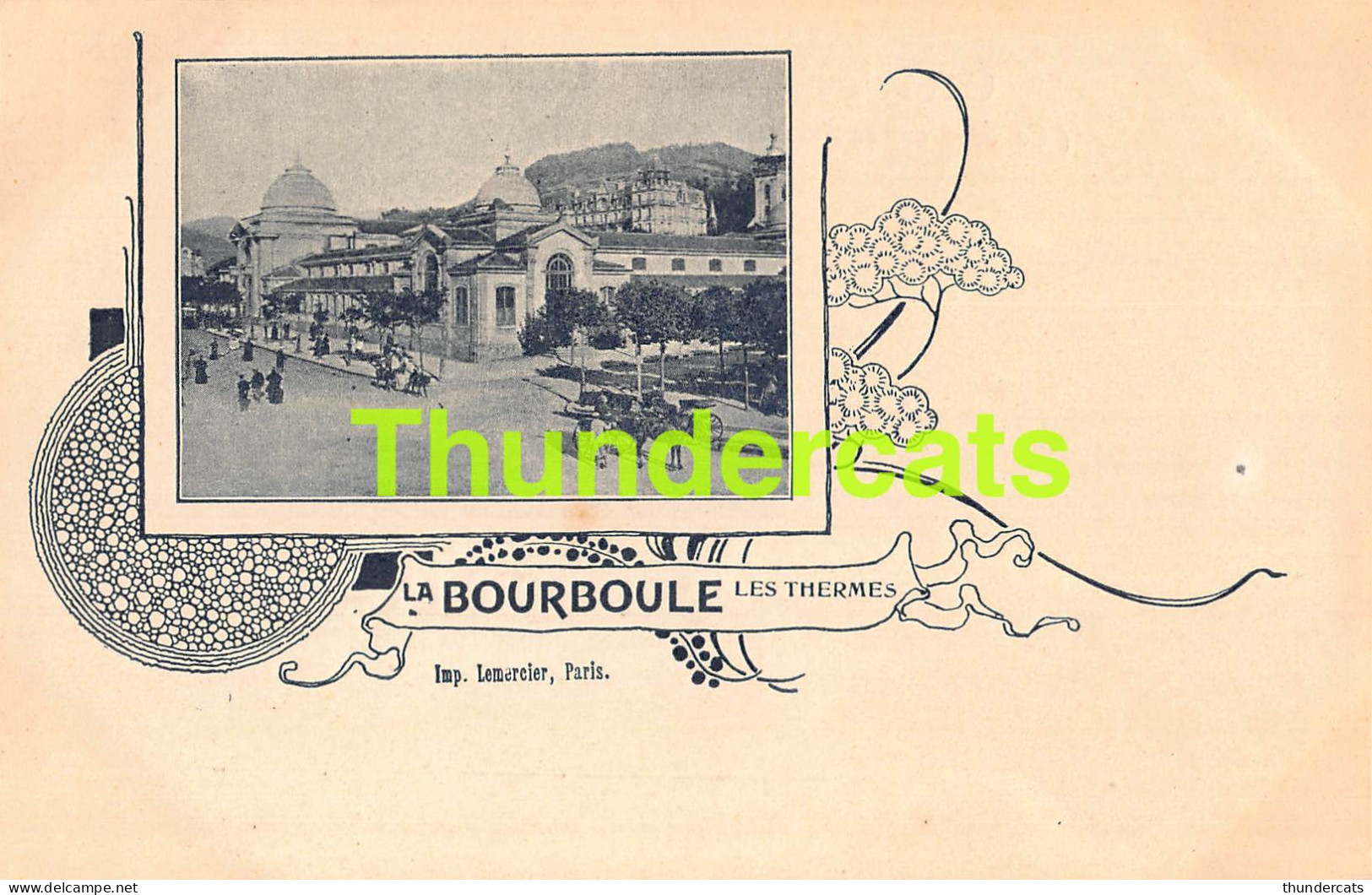 CPA 63 LA BOURBOULE LES THERMES - La Bourboule