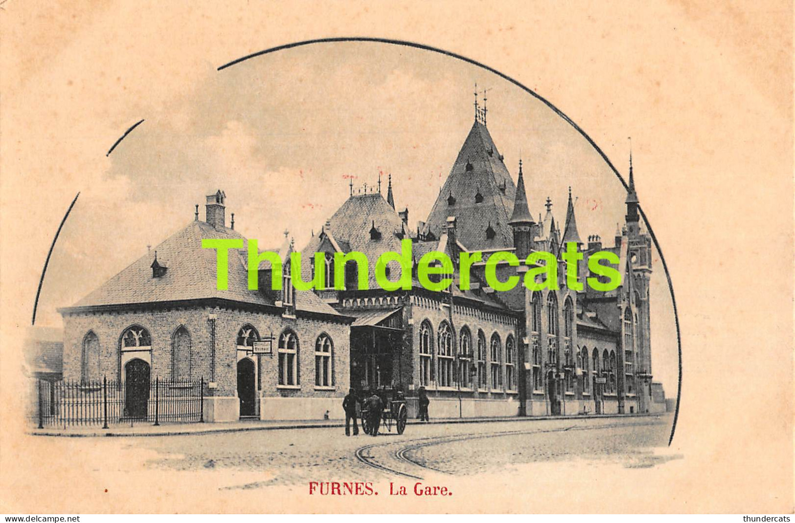 CPA VEURNE FURNES LA GARE  - Veurne