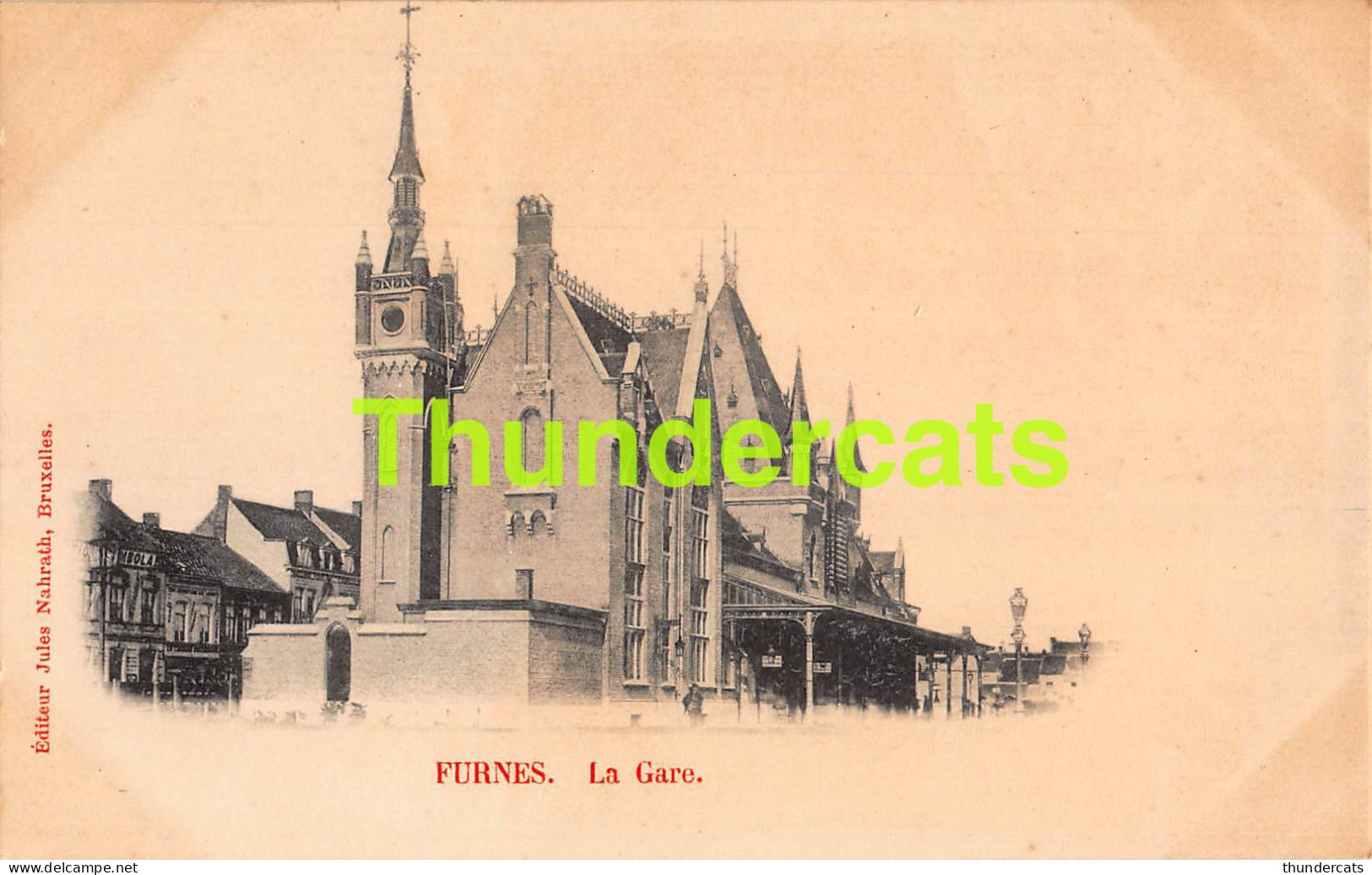 CPA VEURNE FURNES LA GARE  - Veurne