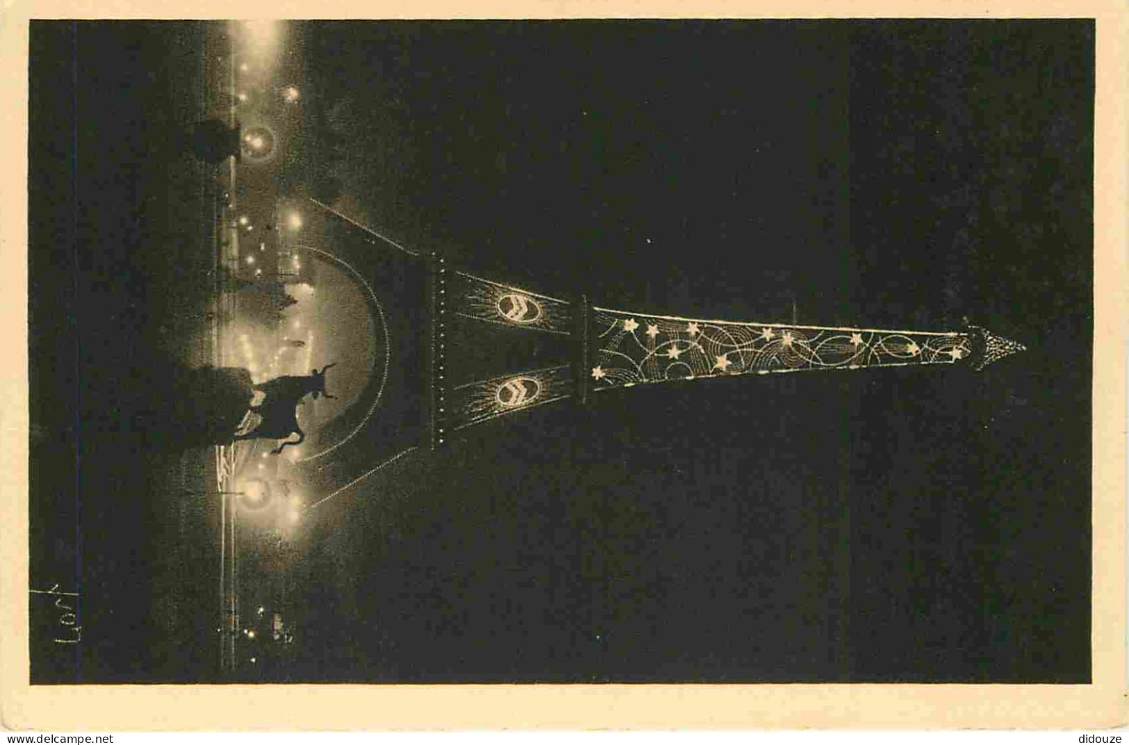 75 - Paris - Tour Eiffel - Illumination Citroen - Correspondance - CPA - Voir Scans Recto-Verso - Tour Eiffel