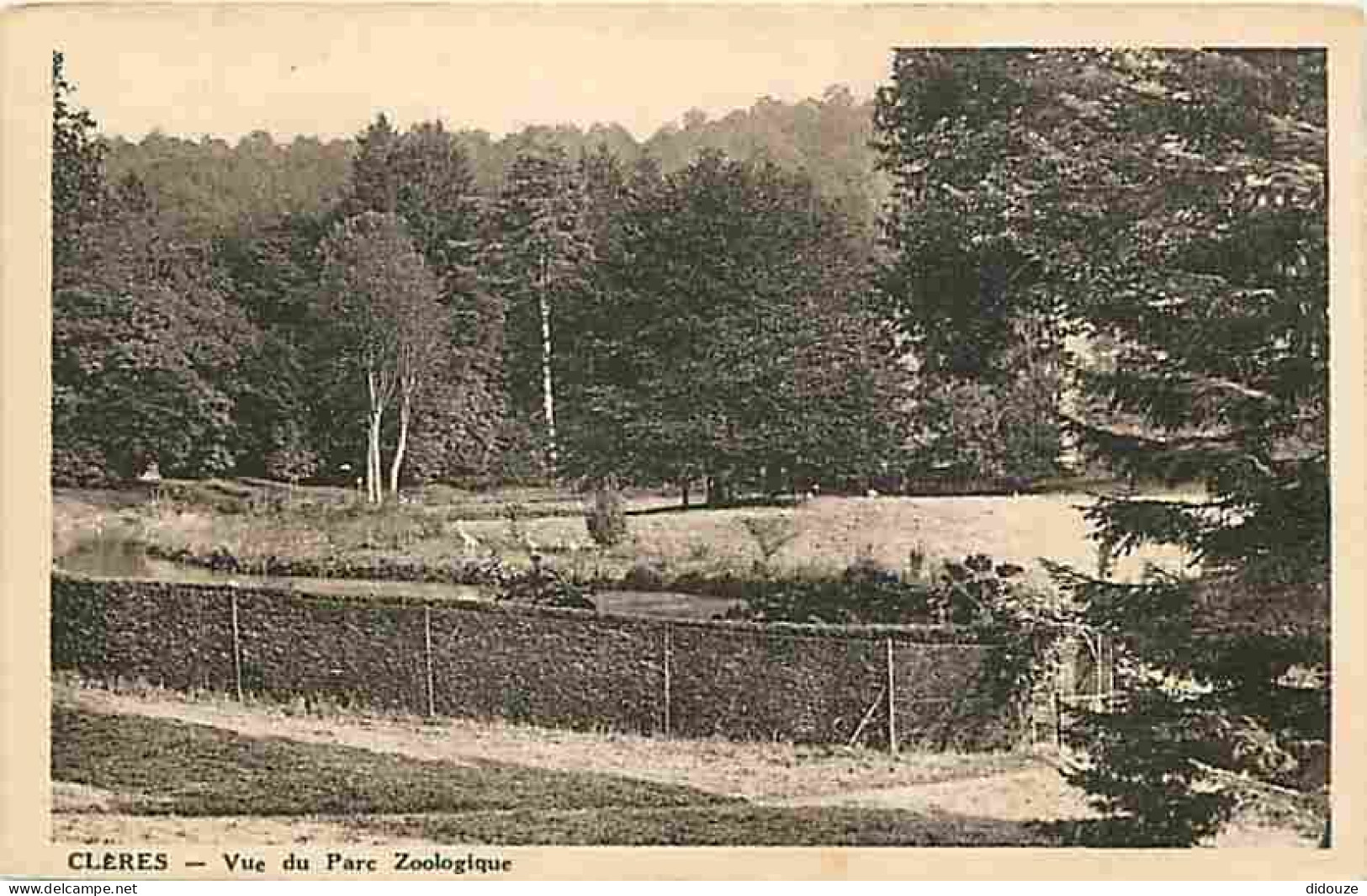 76 - Clères - Vue Du Parc Zoologique - Carte Neuve - CPA - Voir Scans Recto-Verso - Clères