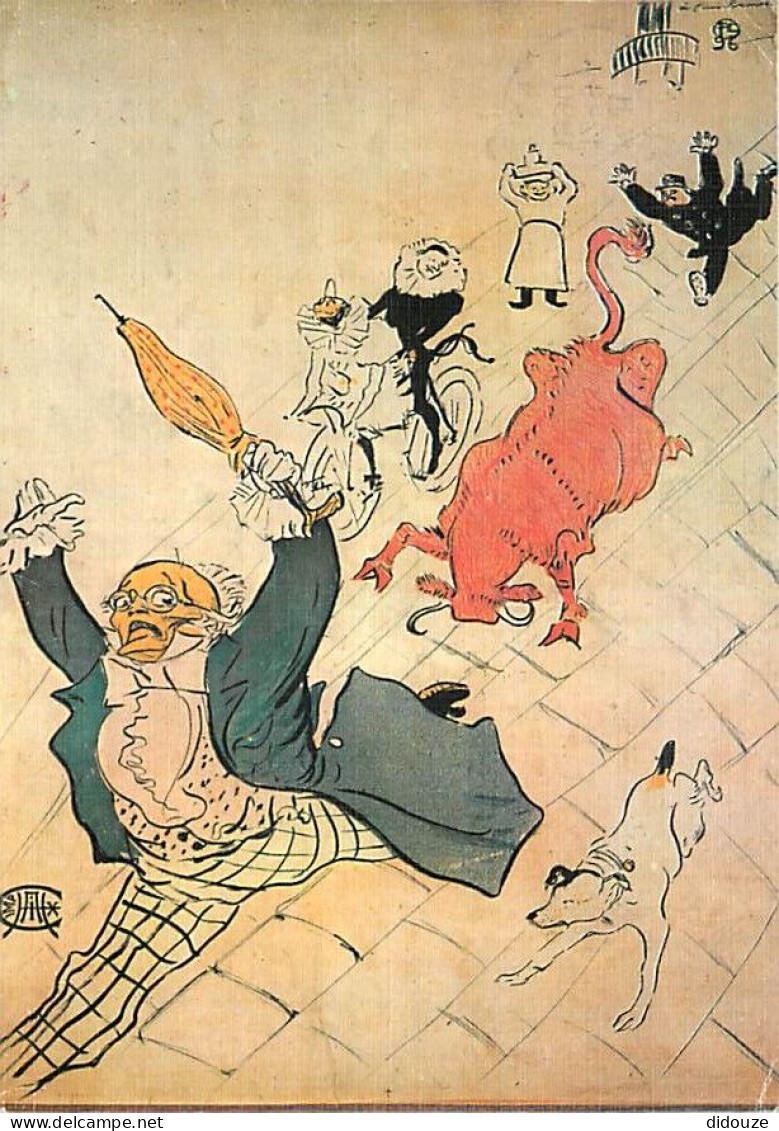 Art - Peinture - Henri De Toulouse Lautrec - La Vache Enragée (1896) - CPM - Voir Scans Recto-Verso - Peintures & Tableaux