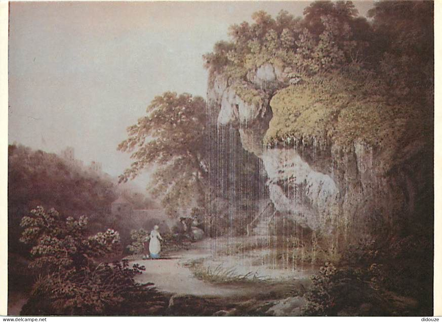 Art - Peinture - Francis Nicholson - The Dropping Well, Knaresborough Dated 1803 - Carte Neuve - CPM - Voir Scans Recto- - Pittura & Quadri