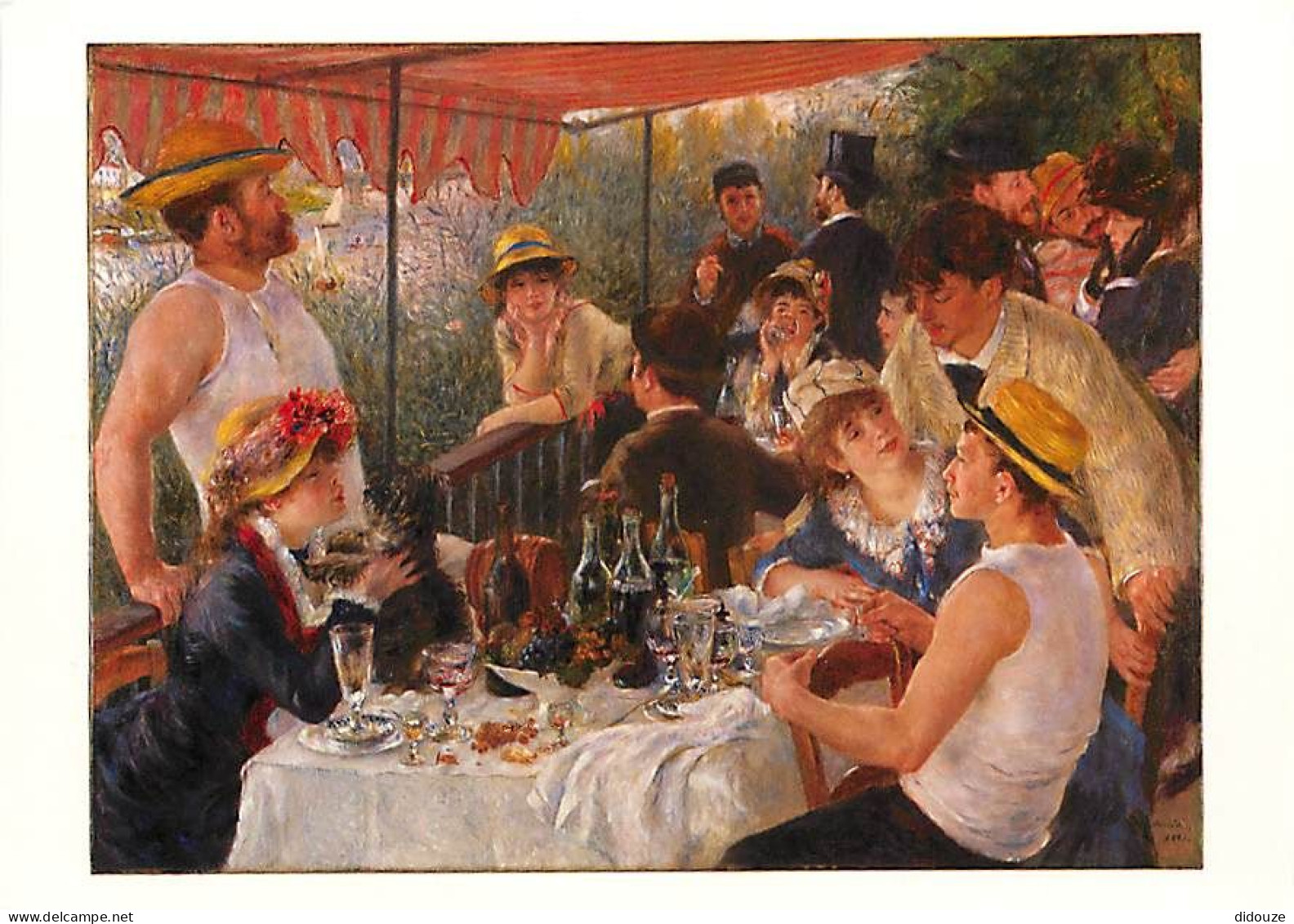 Art - Peinture - Pierre-Auguste Renoir - The Luncheon Of The Boating Party. 1881 - CPM - Carte Neuve - Voir Scans Recto- - Pittura & Quadri