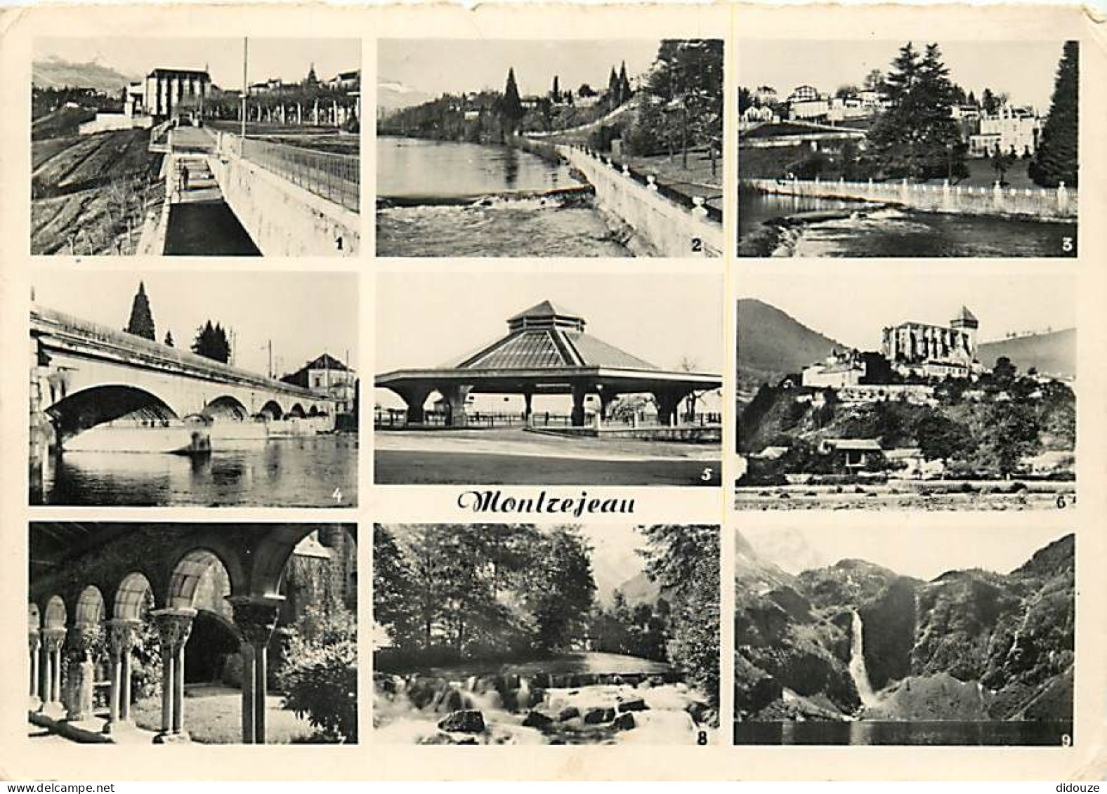 31 - Montréjeau - Multivues - Mention Photographie Véritable - Carte Dentelée - CPSM Grand Format - Voir Scans Recto-Ver - Montréjeau