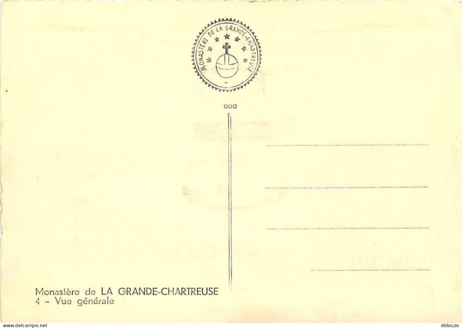 38 - La Grande Chartreuse - Monastère De La Grande Chartreuse - Vue Générale - Carte Dentelée - CPSM Grand Format - Voir - Chartreuse