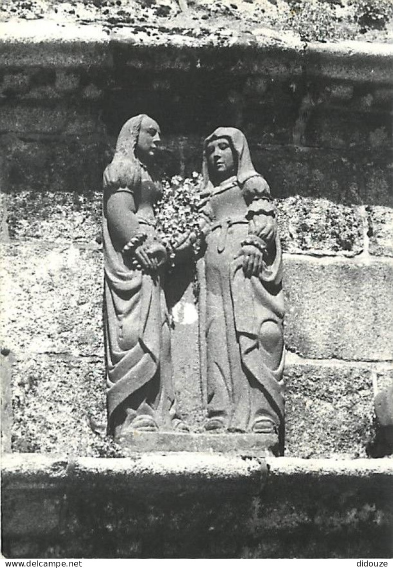 29 - Pleyben - Détail Du Calvaire - La Visitation - Mention Photographie Véritable - CPSM Grand Format - Carte Neuve - V - Pleyben