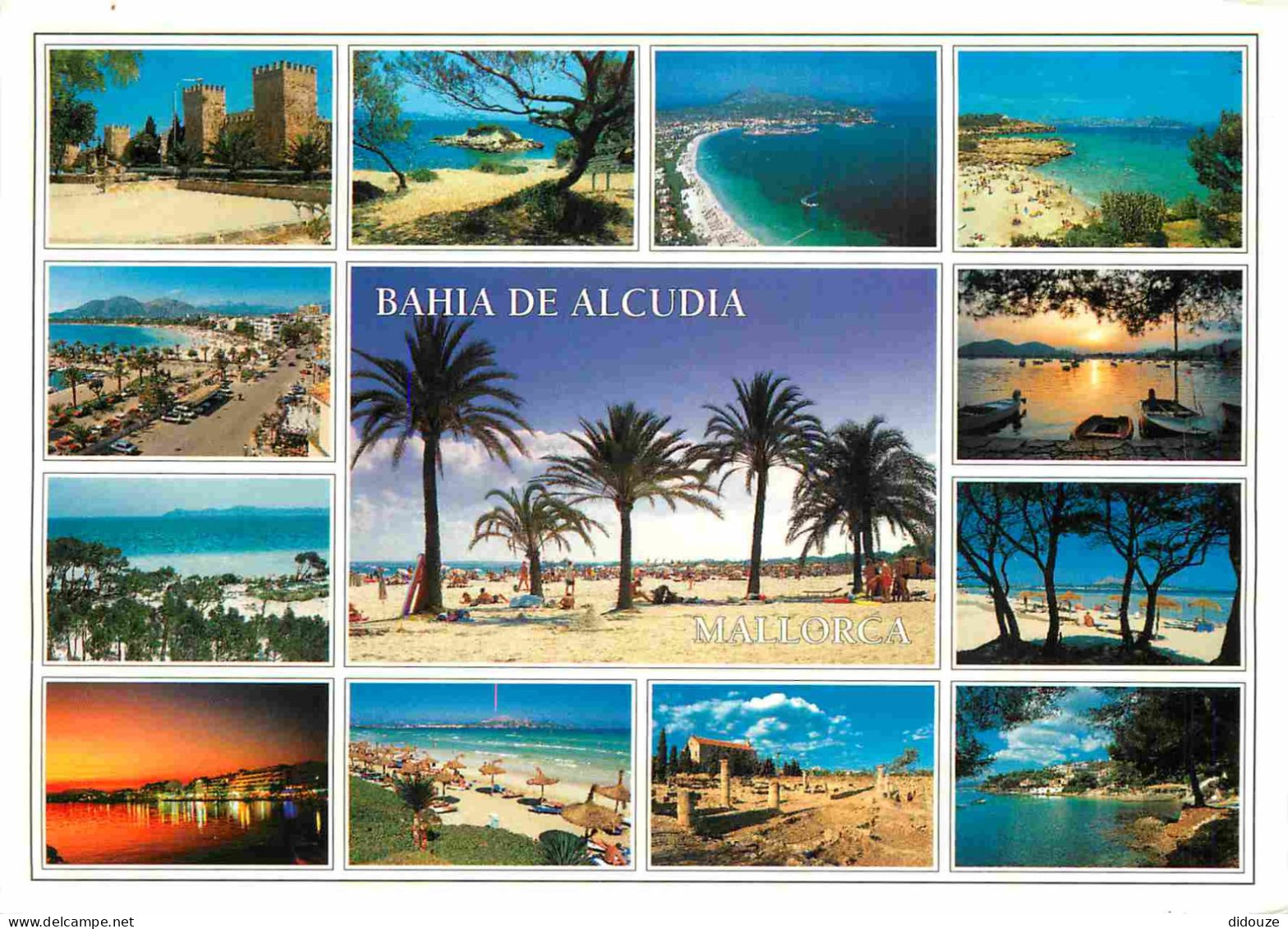 Espagne - Espana - Islas Baleares - Mallorca - Alcudia - Bahia De Alcudia - Multivues - CPM - Voir Scans Recto-Verso - Mallorca