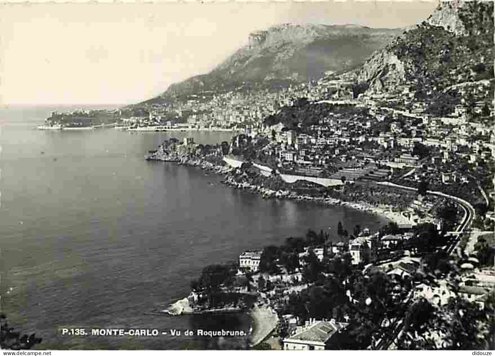 Monaco - Monte-Carlo - Vu De Roquebrune - CPM - Voir Scans Recto-Verso - Monte-Carlo